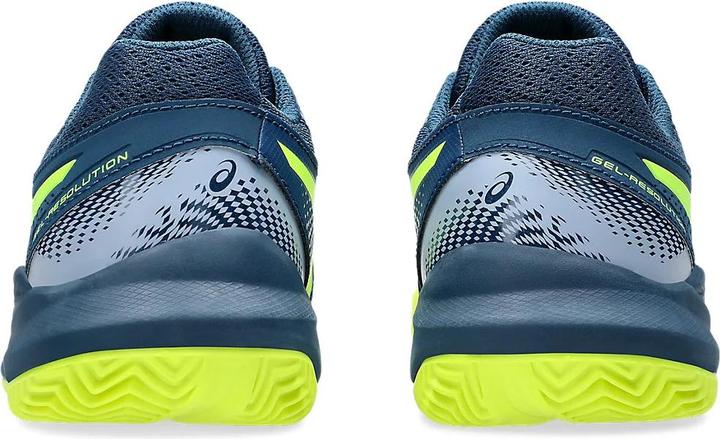Produktbild ASICS Performance Asics Gel-Resolution 9 Gs Clay Mako Blue/Safety Yellow Junior (34 1/3)