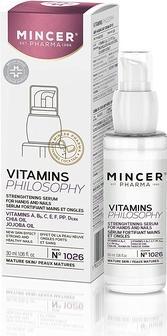 Mincer Pharma Vitamins Philosophy Strengthening Hand And Nail Serum No.1026 30Ml (30 ml)
