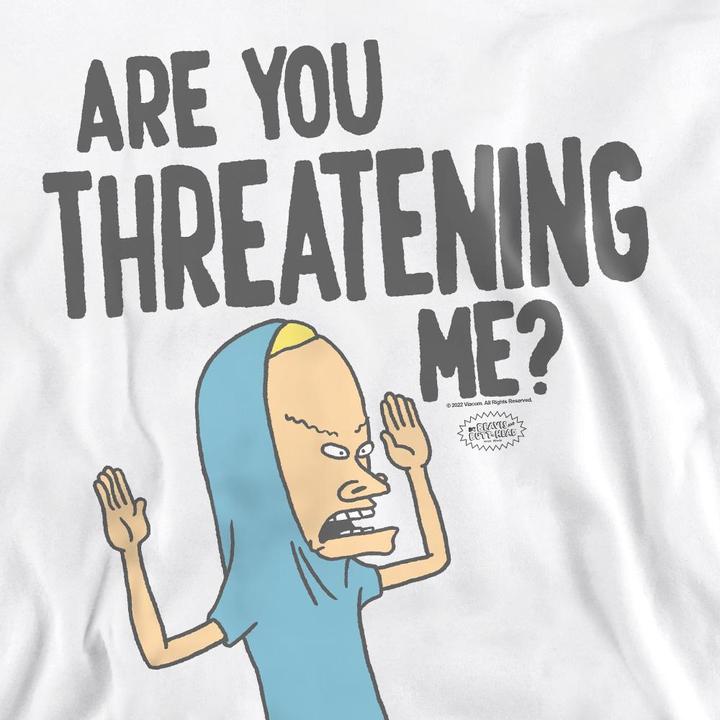 Produktbild Universal Textiles Are You Threatening Me? Sweatshirt (XXL)