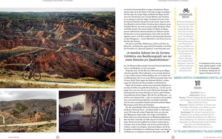 Immagine prodotto Legendäre Radtouren in Europa (Tedesco, Il pianeta solitario, 2024)