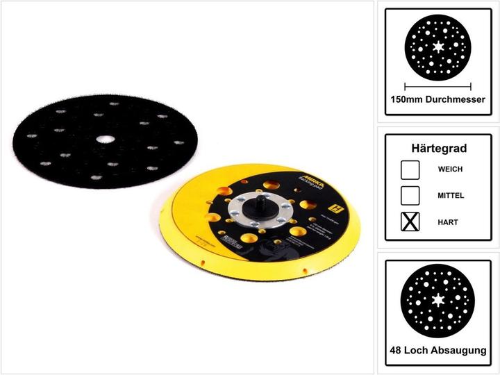 Mirka Abranet Sanding disc Grip 150mm Hard ( 8292605021 )
