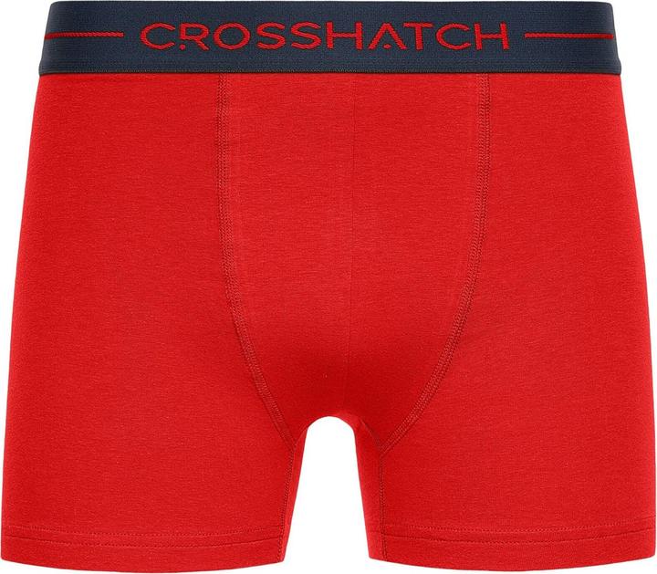 Actual product image Crosshatch Mens Warbler Boxer Shorts (Pack of 3) (S, pack of 3)