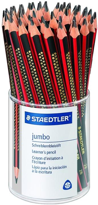 Immagine prodotto Staedtler jumbo 1285 Espositore da banco per matite didattiche, 50 pezzi, 2B (2B, 1 x)
