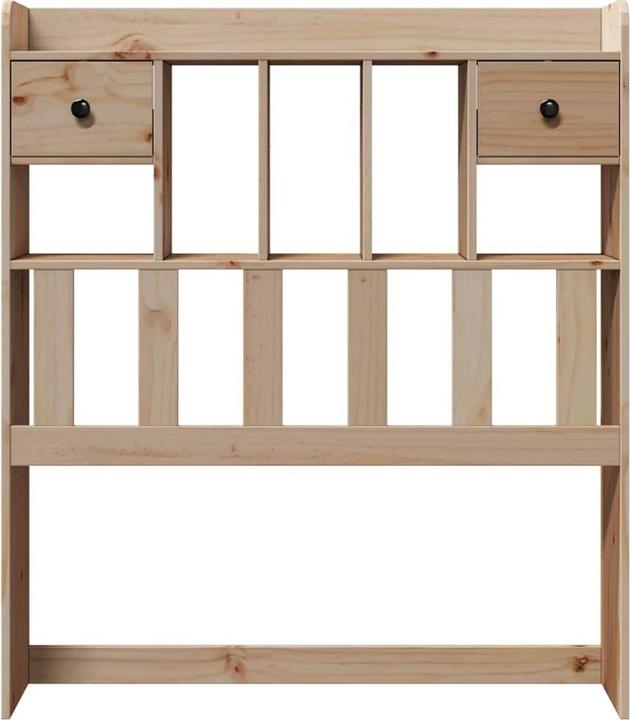 Image du produit VidaXL Tête de lit Tête de lit avec espace de rangement 90cm pin massif