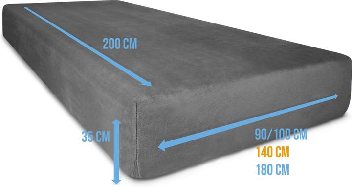 Immagine prodotto Aspero 2 lenzuola di flanella PERPIGNAN (140 x 200 cm)