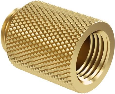 Barrow G1/4 inch extension straight MF 20 - gold