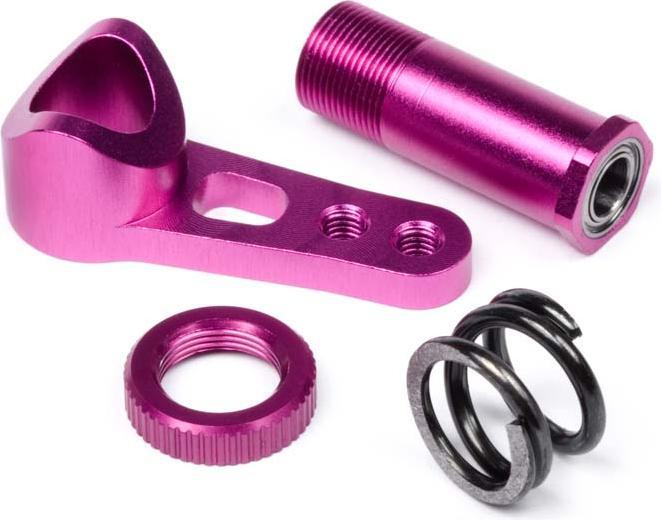 Actual product image HB CYCLONE TC aluminum steering rack set