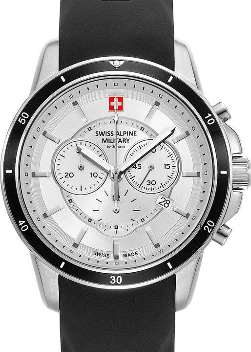 Produktbild Swiss Alpine Military 7089.9832 Chronograph Herrenuhr 44mm 10ATM (Chronograph, 44 mm)