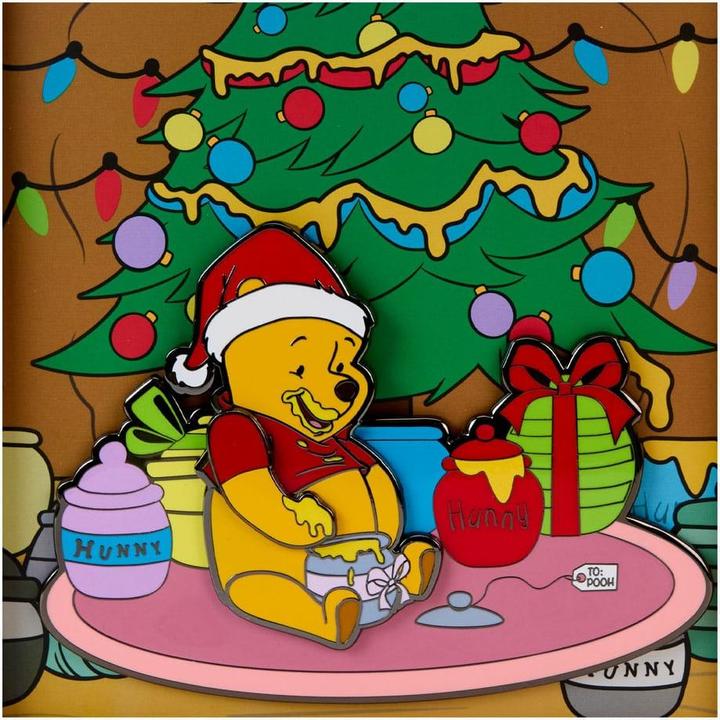 Produktbild Loungefly Disney by Ansteck-Pins Winnie the Pooh Honey Present 3" Limited Edition 8 cm