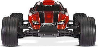 Image du produit Traxxas Rustler Rouge 1/10 2wd Stadium-Truck Rtr Brushed, Avec Batterie Et Chargeur USB-C 4 Ampères (RTR Prêt à fonctionner)