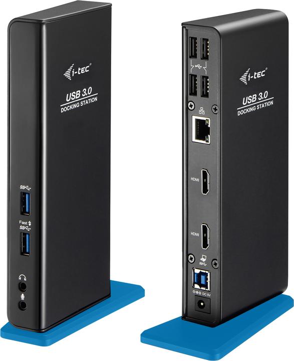 Actual product image i-tec Dual HDMI (USB-C, 9 Ports)