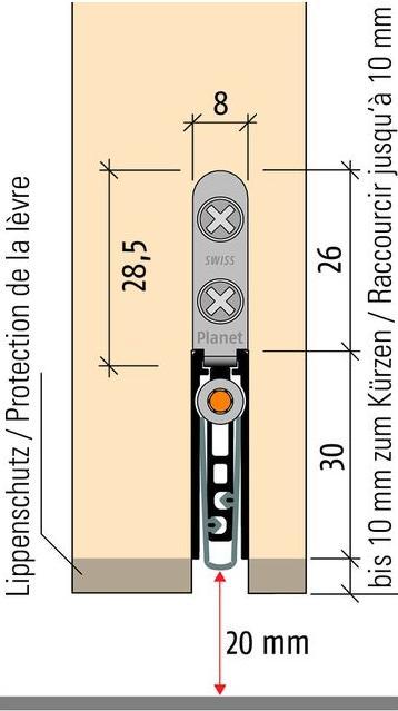 Actual product image Planet Door drop seals US
