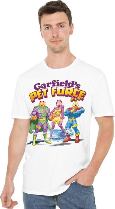 Immagine prodotto Garfield Heroes Await Maglietta Uomo (3XL)