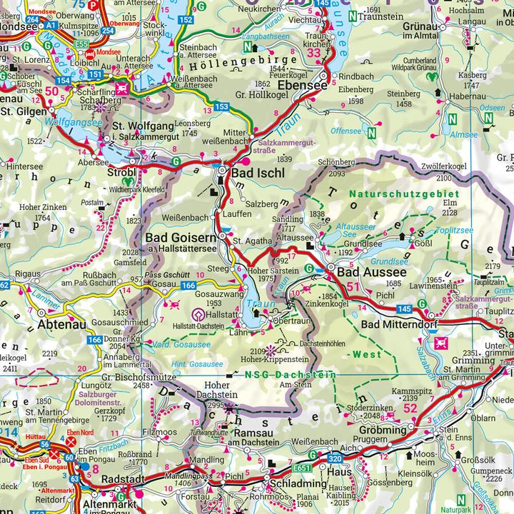 Image du produit Autriche, carte routière 1:500.000, freytag & berndt