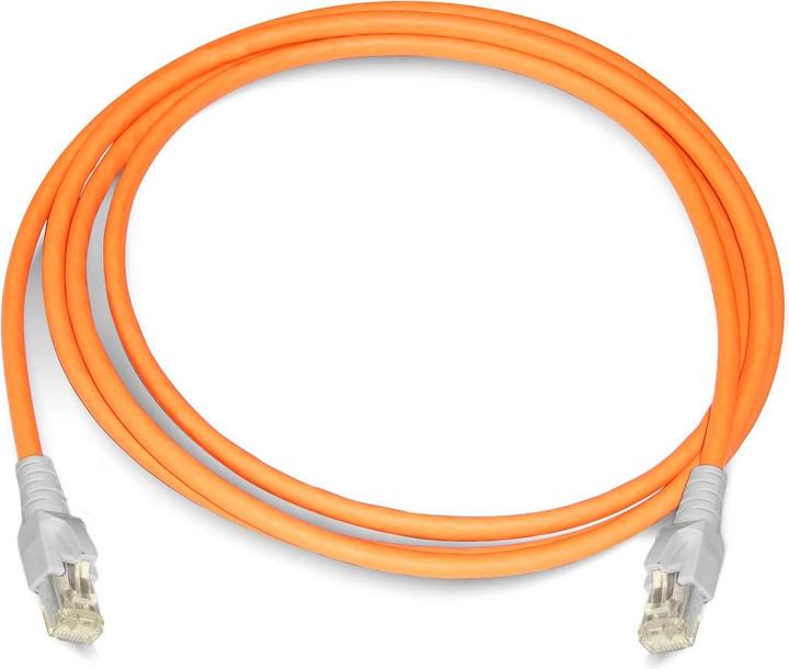 Image du produit Dätwyler Câble patch Cat 6A, S/FTP, 20 m, orange (S/FTP, CAT6a, 20 m)