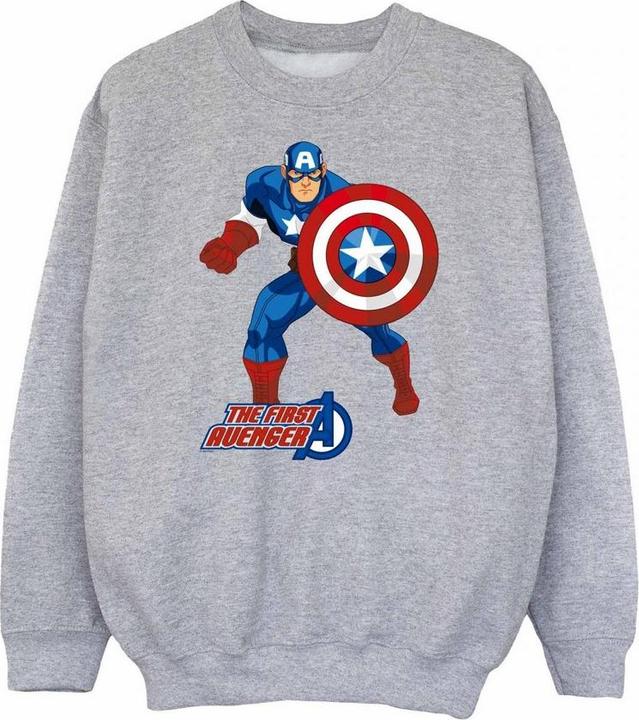 Immagine prodotto Captain America Felpa Boys The First Avenger (128)