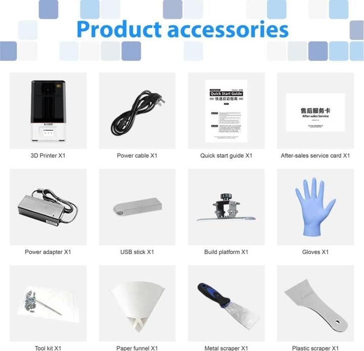 Actual product image FlashForge Photo 9.25 6K Resin 3D Printer