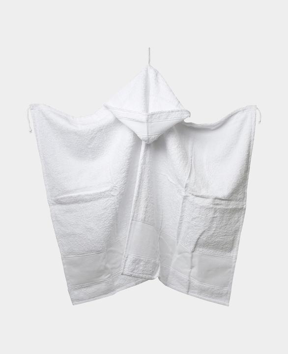 Image du produit Stafil Babycape avec rubans de broderie, serviette à capuche, à personnaliser