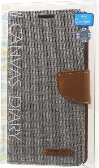 Actual product image Goospery Canvas Diary Series (Samsung Galaxy Note 5)