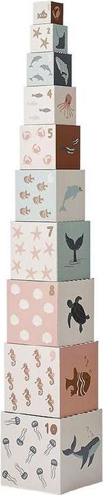 Produktbild Liewood Papier Collection: Aaren Stapelturm Sea Creature