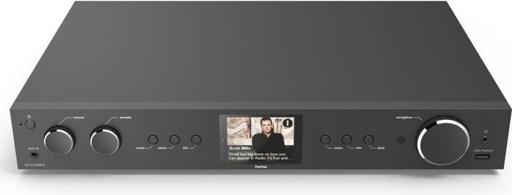 Hama DIT2105SBTX (Internetradio, DAB+, DAB, FM, UNDOK, Bluetooth, WLAN)