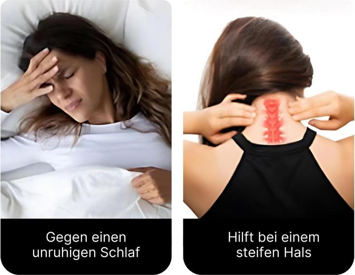 Produktbild Hermex Nackenstützkissen Massagekissen Nackenkissen Nacken-Massagekissen Nackenstütze