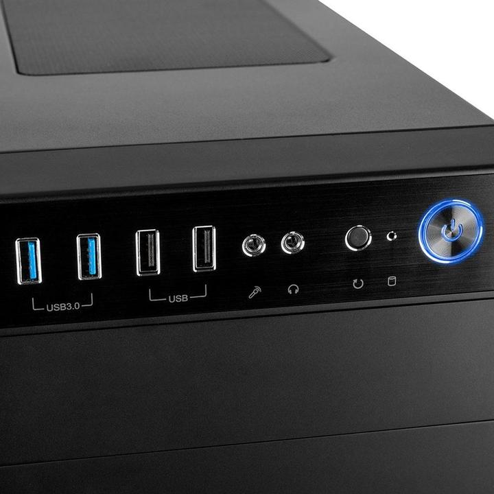 Actual product image Modecom *Oberon Pro Glass S Black (ATX)