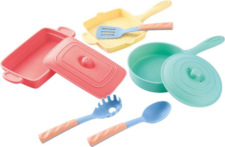 Actual product image Play Frying and grill pan set, 8 pieces.