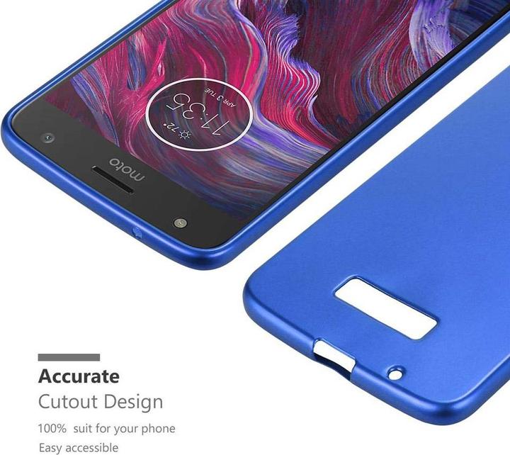 Productafbeelding Cadorabo TPU matte metalen hoes (Motorola Moto Z)