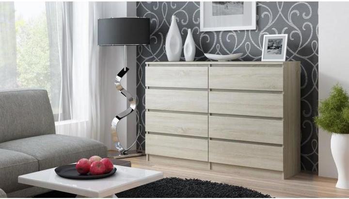 Produktbild Topeshop M8 140 SONOMA Kommode (138 x 40 x 97 cm)