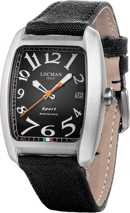 Produktbild Locman Italy Herrenuhr Sport Anniversary schwarz Ref. 0471 (Analoguhr, 1842.60 mm)