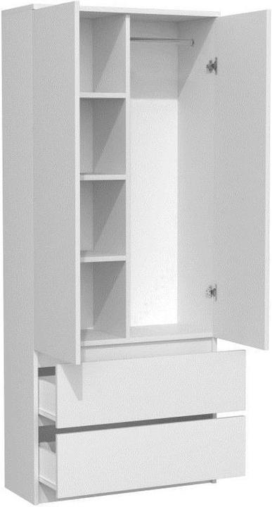 Immagine prodotto Topeshop Szafa Malwa (90 x 50 x 180 cm)