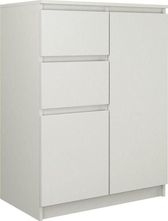 Actual product image Topeshop 2D2S BIEL chest of drawers (70 x 40 x 97 cm)