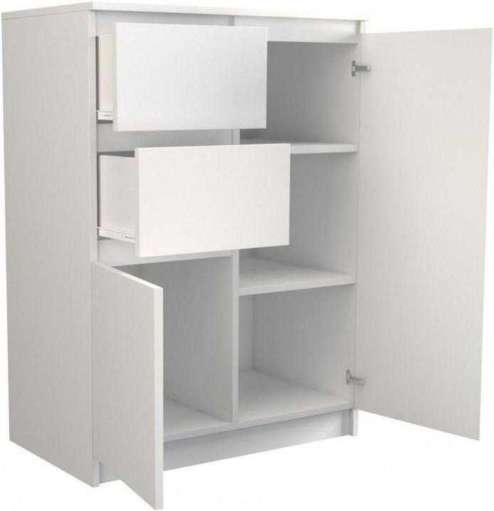 Actual product image Topeshop 2D2S BIEL chest of drawers (70 x 40 x 97 cm)