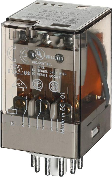 Actual product image Finder Ind-Rel. 11pin 110VAC 3W f.Fas. 90.73/112 60.13.8.110.0040
