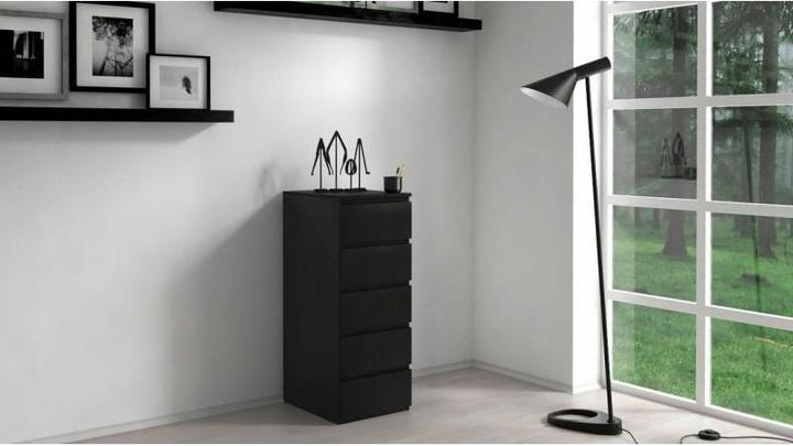 Actual product image Topeshop W5 CZERŃ dresser (40 x 45 x 110 cm)