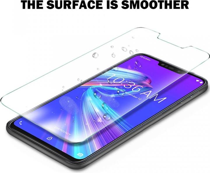 Produktbild Screenguard Asus Zenfone Max Pro M2 Panzerglas Schutzfolie Case Friendly Design (1 Stück, Asus Zenfone Max Pro (M2))