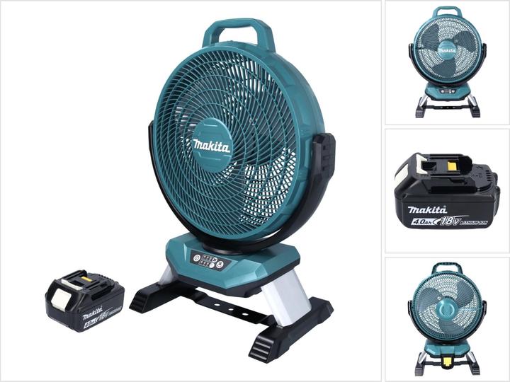 Produktbild Makita DCF 301 M1 Akku Ventilator Lüfter 18 V 33 cm + 1x Akku 4,0 Ah - ohne Ladegerät