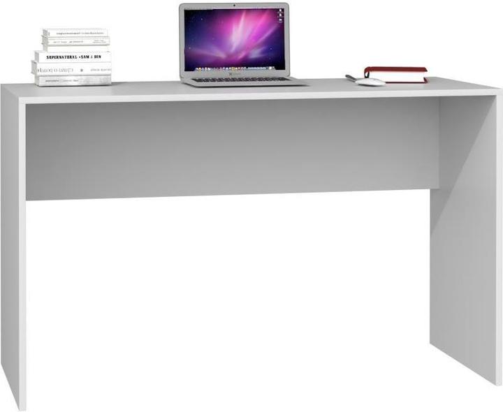 Actual product image Topeshop PLUS 2X2 BIEL computer desk Baltas (50 x 120 x 76 cm)