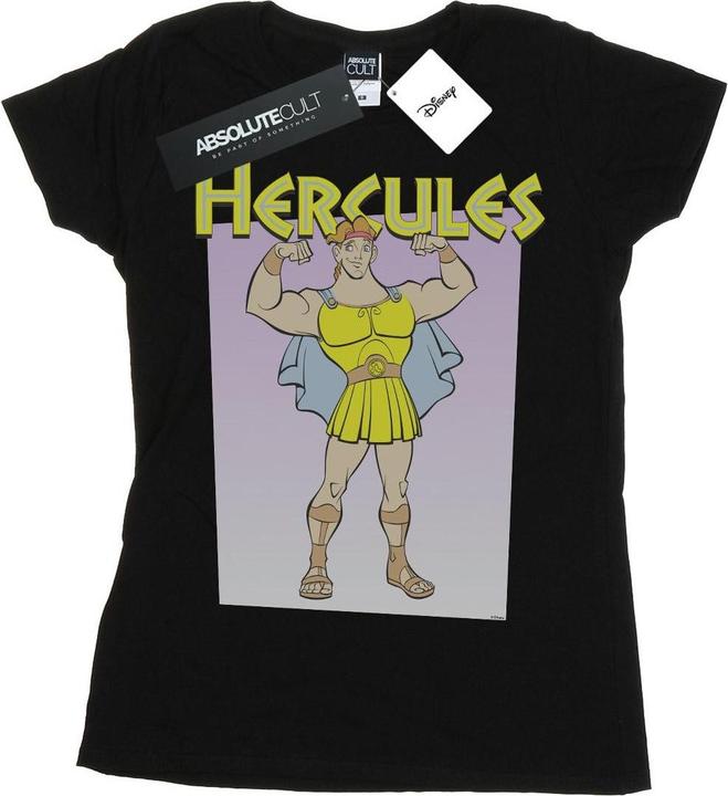 Actual product image Disney Womens/Ladies Hercules Muscles Cotton T-Shirt (L)