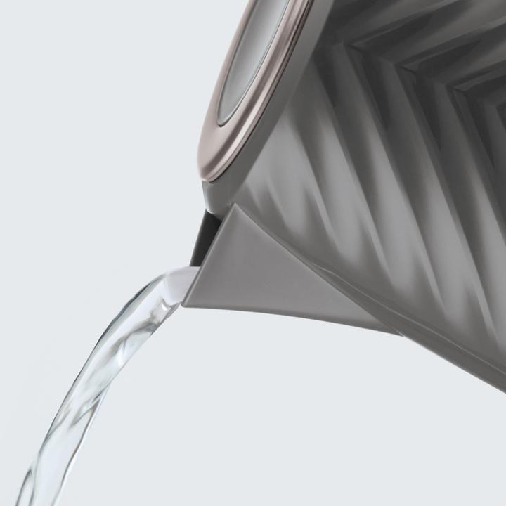 Actual product image Russell Hobbs 26382-70 Groove Kettle grey (1.70 l)