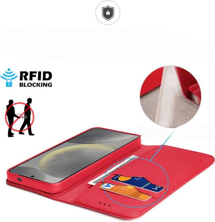 Produktbild Dux Ducis Hivo Series Leder Bookcover Hülle (Samsung Galaxy S25+)