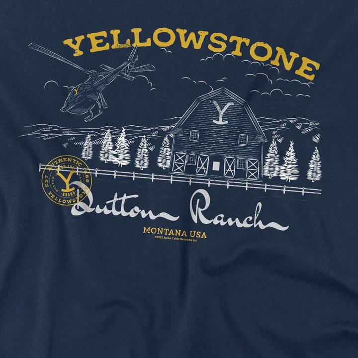 Image du produit Yellowstone - T-shirt DUTTON RANCH - Homme (5XL)