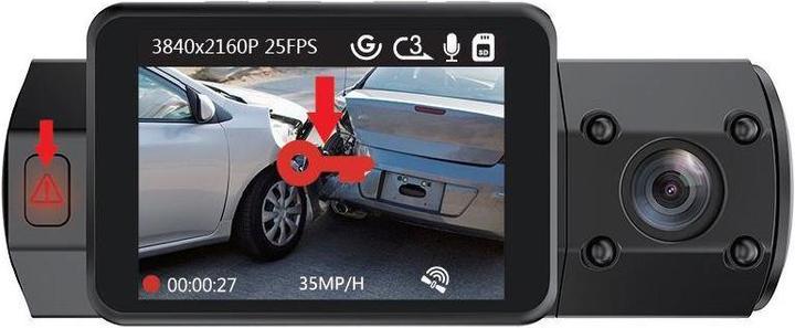 Produktbild Vantrue N2S Dual (GPS-Empfänger, Akku, 4K)
