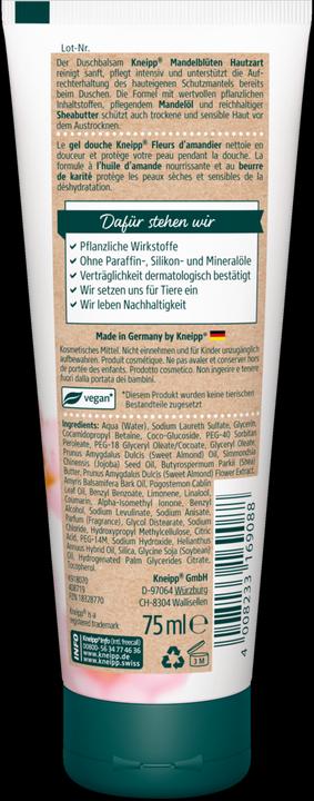 Immagine prodotto Kneipp Balsamo doccia delicato ai fiori di mandorlo (75 ml)