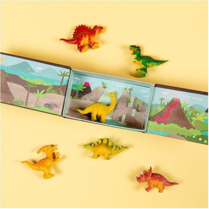 Actual product image Selecta Spielzeug Spielset mit Figuren des Dinosaurierstamms