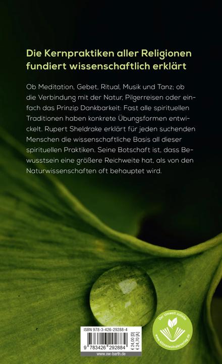 Immagine prodotto Die Wiederentdeckung der Spiritualität (Tedesco, Rupert Sheldrake, 2018)