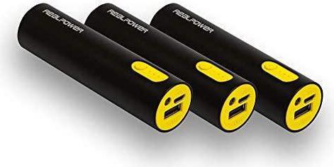 Produktbild RealPower Powerbank PB-260 ALU Multipack, Lampe (2600 mAh, 9.62 Wh)