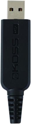 Produktbild Koss Ausines Gaming-Kopfhörer SB45 USB-Kopfband On-Ear, USB, Mikrofon, Sidabrinis Juodas, Noice-Abbruch (Kabelgebunden)