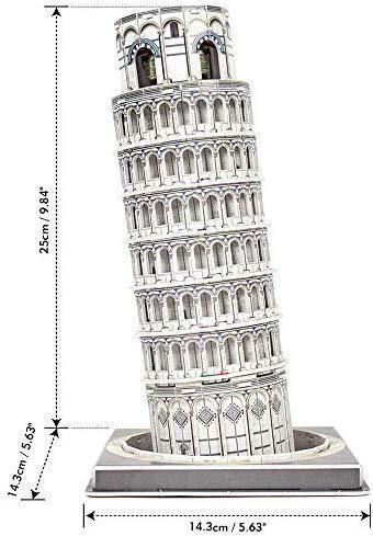 Actual product image Cubicfun Puzzle 3D The Leaning Tower of Pisa (27 pieces)